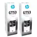 Tinta Hp Gt53 Para Recargar Impresoras Gt310 Gt415 Gt5810 Kit X 2 Negro