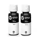 Tinta Hp Gt53 Para Recargar Impresoras Gt310 Gt415 Gt5810 Kit X 2 Negro