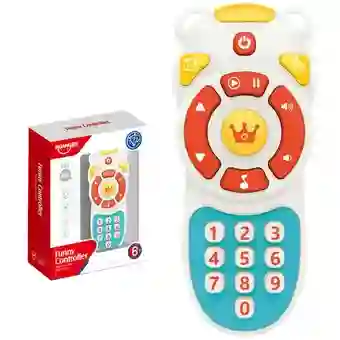 Control Remoto Musical Luces Para Bebe Aprende Ingles J9154