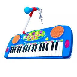 Piano Organeta Teclado Musical Bebes Niño Juguete + Baterias