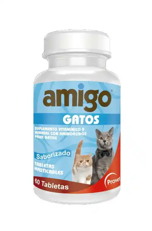 Amigo Gatos Oral Fco X 60 Tab