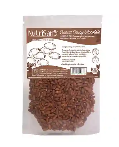 Cereal Quinua Crispy Chocolate Nutrisano 100 Gr