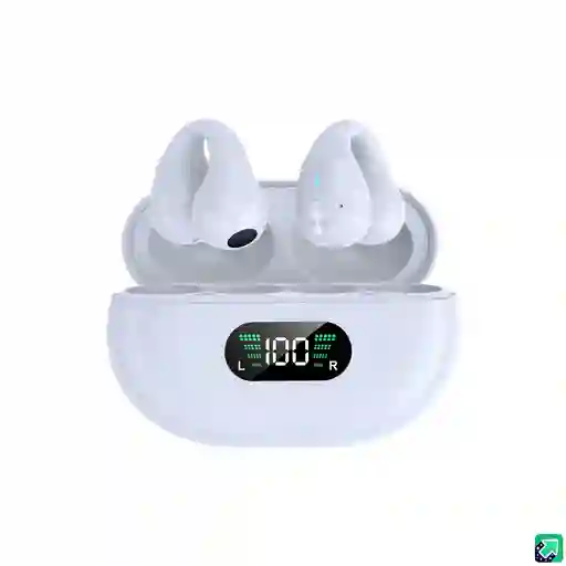 Audífonos Tws Bluetooth 5.0 Hifi Sound 9d Touch Control Blancos