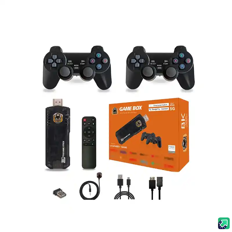 Consola De Juegos Android Tv Box Retro Game Stick 8k Ultrahd