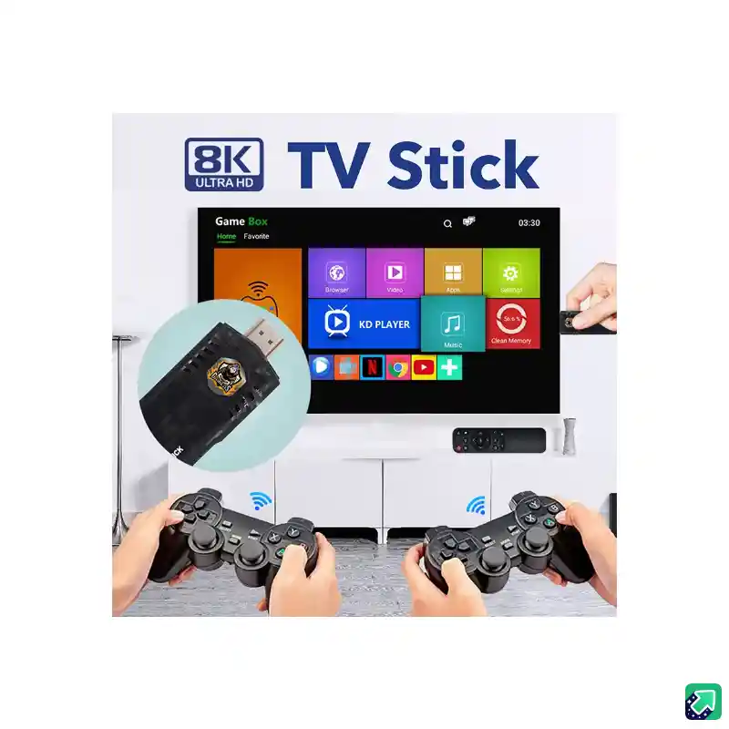 Consola De Juegos Android Tv Box Retro Game Stick 8k Ultrahd