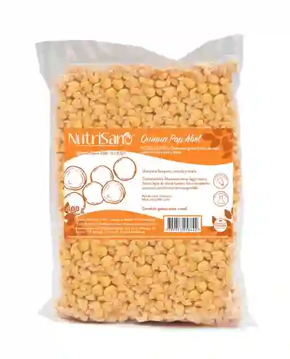 Cereal Quinua Pop Miel Nutrisano 400 Gr