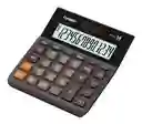 Calculadora 14 Dígitos Mh-14 Casio Negra Serie Wide