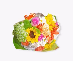 Bouquet De Hortensias Y Flores Surtidas