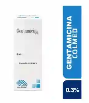 Gentamicina Gotas 0,3% Oftalmicas Colmed 6ml