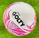 Balón De Fútbol #5 Golty Pro Origen Laminado/ Rosado