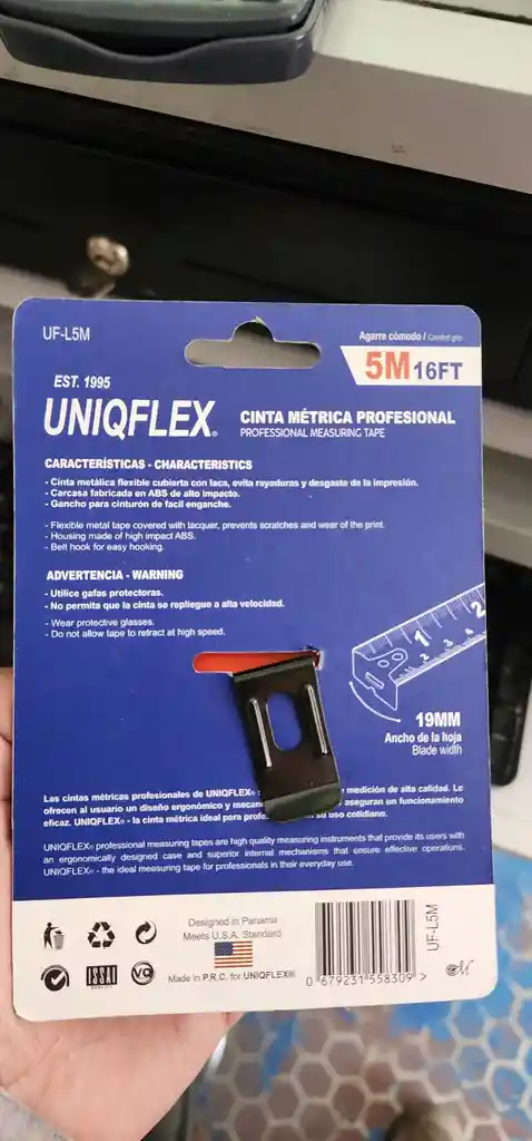 Metro Uniqflex Por 5 M