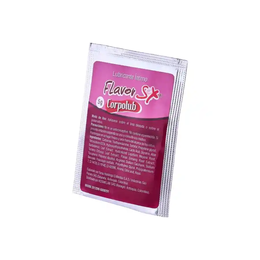 Dilatador Anal Lubricante Corpolub X 5gr - Sachet