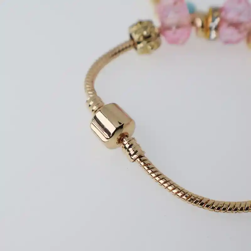 Pulsera Rosa Minnie - Acero