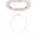 Disfraz Angel Blanco Alas 60cm + Aureola Adulto Mujer Halloween Fiesta Sexy
