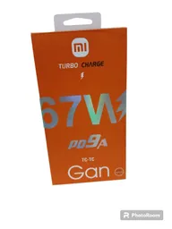 Cargador 67w Tipo Xiaomi Carga Rapida Tipo C A Tipo C Aaa