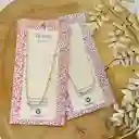 Cadena | Pepitas Plateado