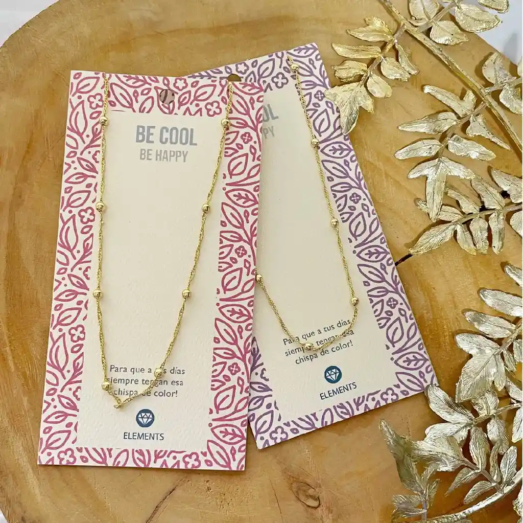 Cadena | Pepitas Plateado