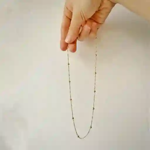 Cadena | Pepitas Plateado