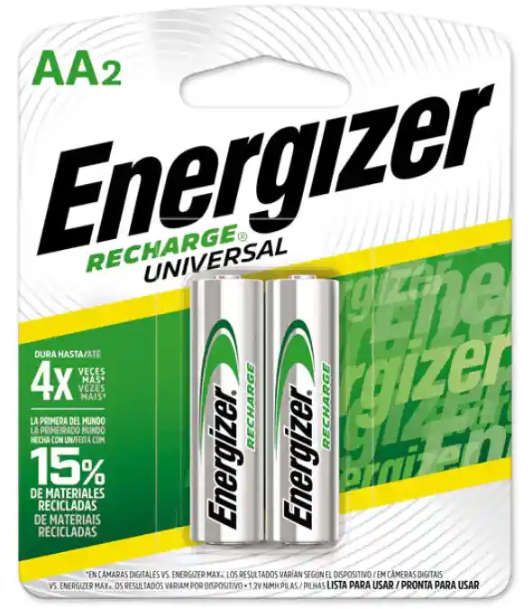 Energizer Pila Aa Recargable X2und