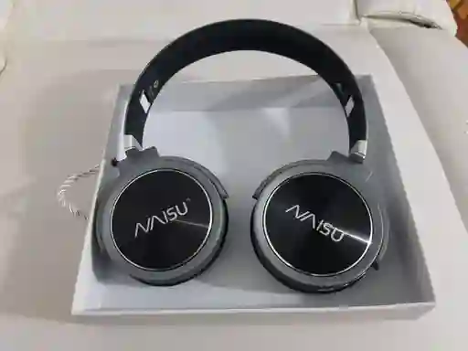 Audifonos Inalambricos Over Hear Naisu St-437 Gris