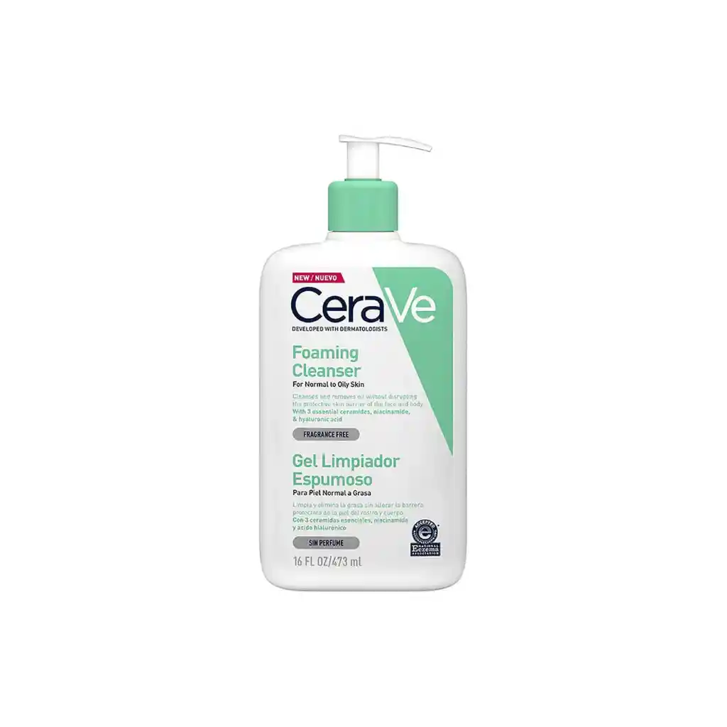 Gel Limpiador Espumoso - Cerave 473 Ml