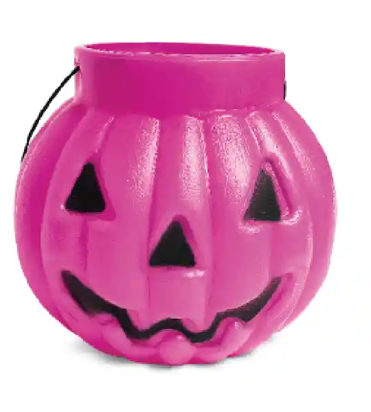Calabaza Para Dulces Hallowen Rosada