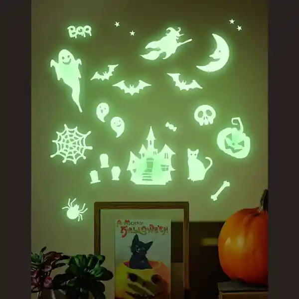 Decoracion Halloween Pared X 8 Und