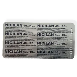 Nicilan 40/10 Mg Blister 6 Tabletas