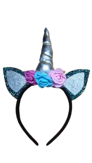 Diadema De Unicornio Con Orejas Hallowen