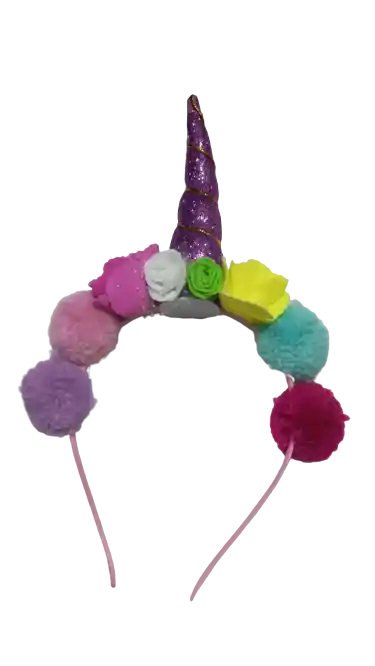 Diadema De Unicornio De Colores Hallowen