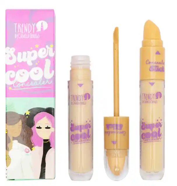 Corrector De Ojeras Doble Super Cool Trendy