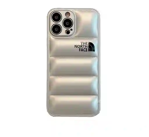 Case , Estuche Forro Iphone The North Face Gris