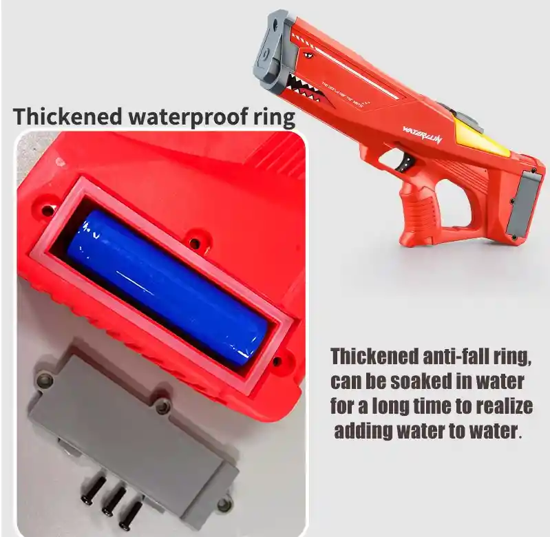 Pistola De Agua Diseño De Tiburón