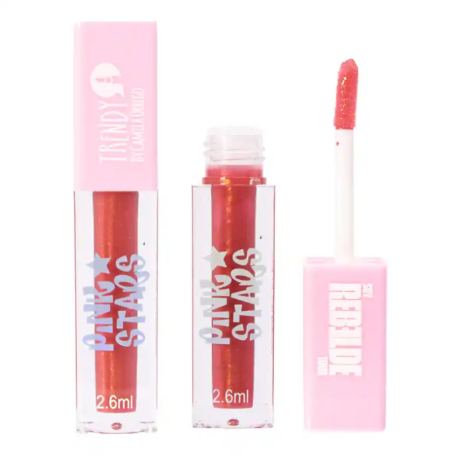 Trendy Kit Pink Stars Rubor Y Gloss Rbd