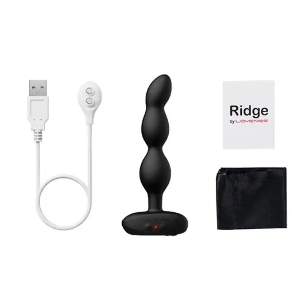 Vibrador Anal Ridge Lovense App Interactivo