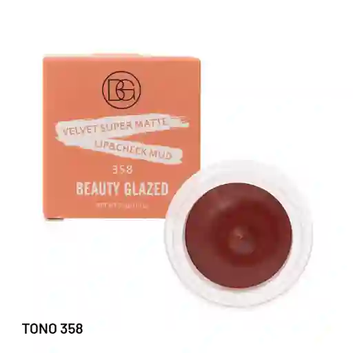 Beauty Glazed Rubor Y Labial Velvet Tono 358