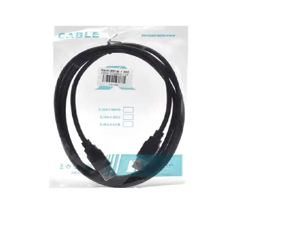 Cable Usb A Usb 1.5