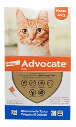 Advocate Gato Hasta 4 Kg