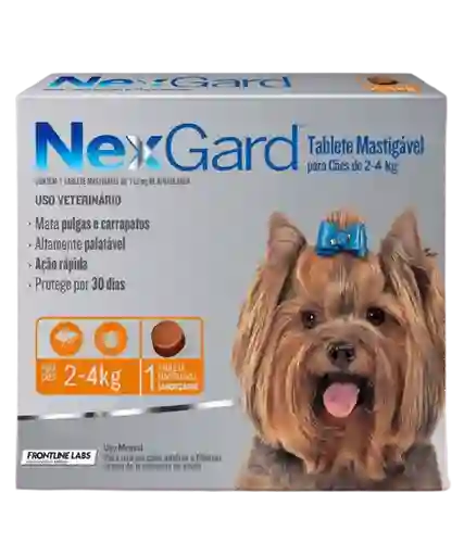 Nexgard Antipulgas Y Antigarrapatas 2 A 4 Kg