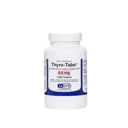 Thyro-tabs 0,2 Mg 120 Tabletas
