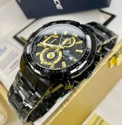 Reloj De Pulso Acero Casio Edifice Analógico Con Cronógrafo