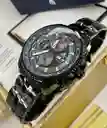 Reloj De Pulso Acero Casio Edifice Analógico Con Cronógrafo