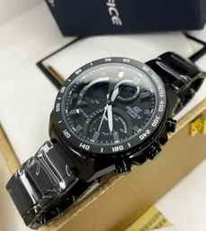 Reloj De Pulso Acero Casio Edifice Analógico Con Cronógrafo