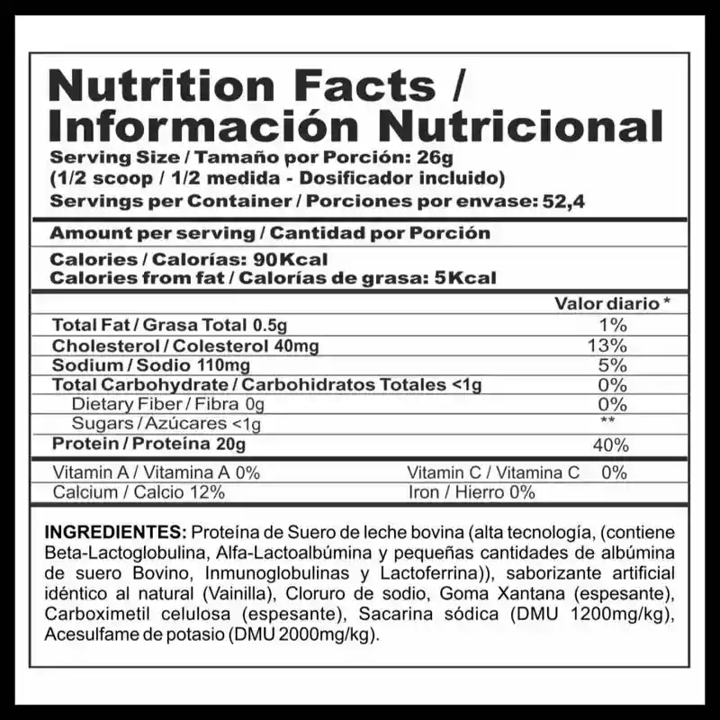 Bi Pro Classic 3lb - Nutramerican Pharma - Vainilla