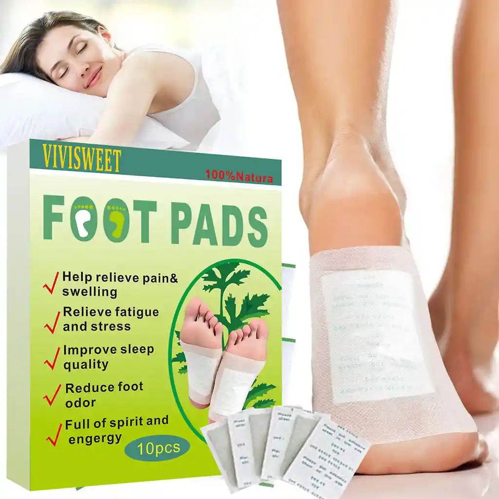 Parche Desinttoxicante Para Pies X 10 Und Sp-155