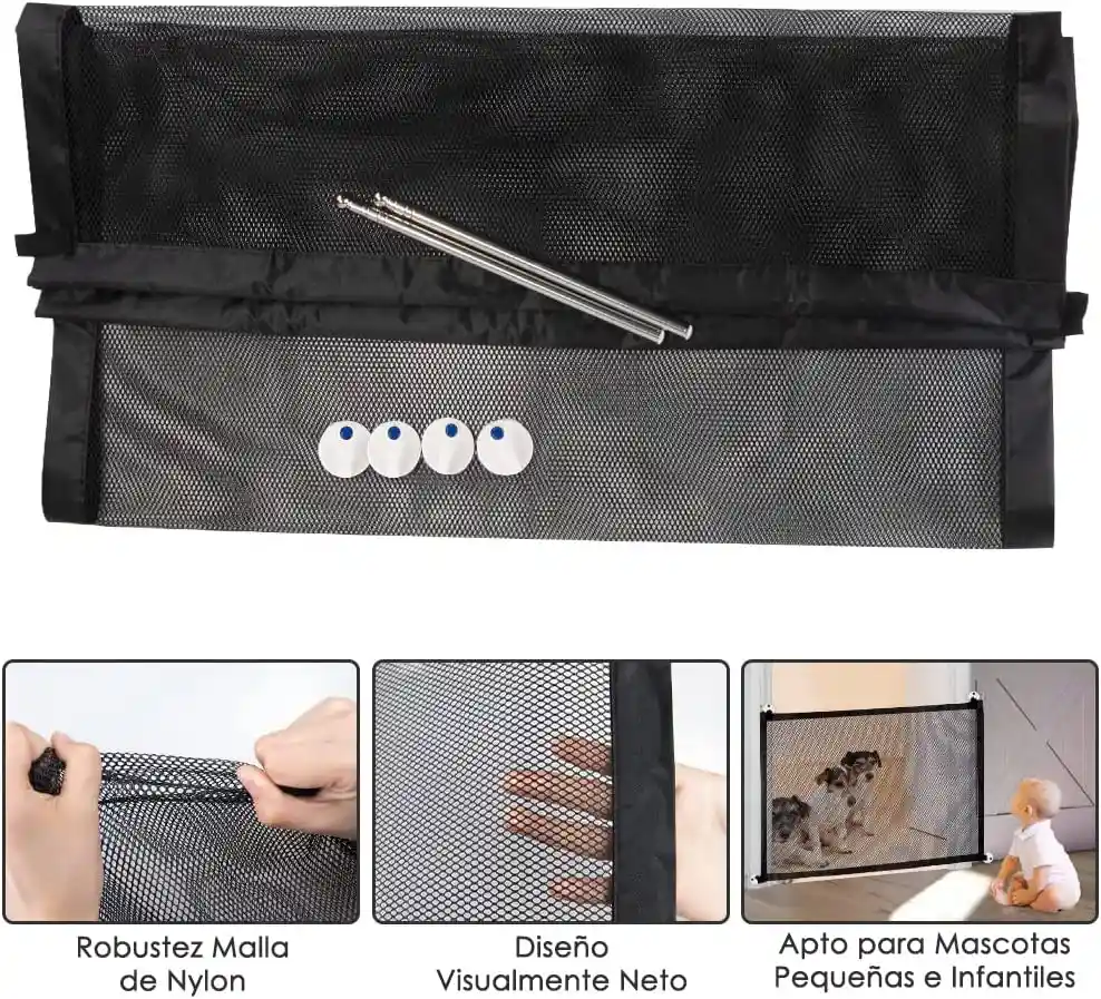 Malla De Seguridad Para Mascotas Y Bebes Fk22-74