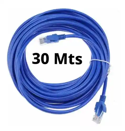 Cable Lan De Internet 30 Metros Largo - Cable Ethernet Utp Lan 30mt