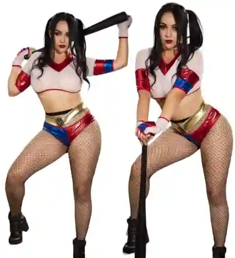 Disfraz Sexy De Harley Queen Sexy Lencería Disfraces Eróticos