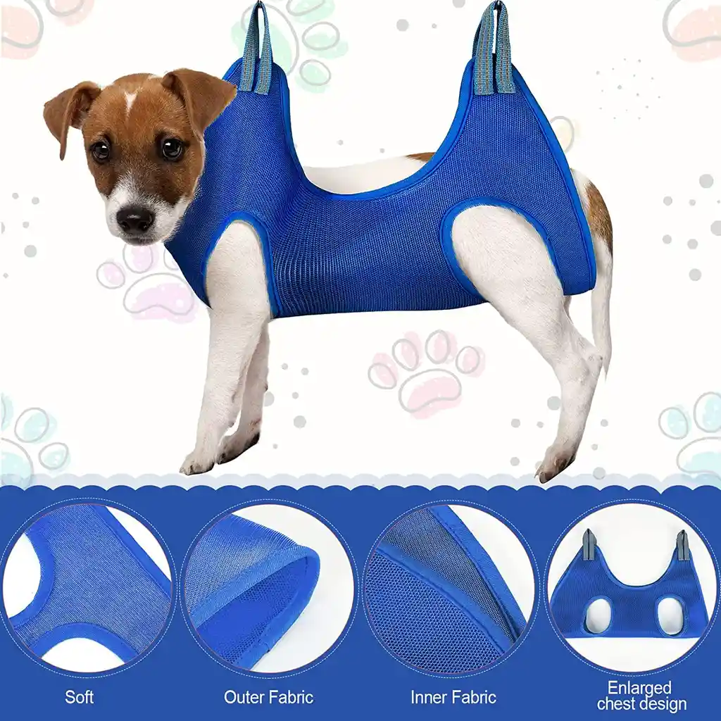 Arnes Para Aseo Mascotas Soporte Perros Gatos Fk22b-67