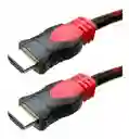 Cable Hdmi 15 Metros Doble Filtro Mallado Punta Dorada